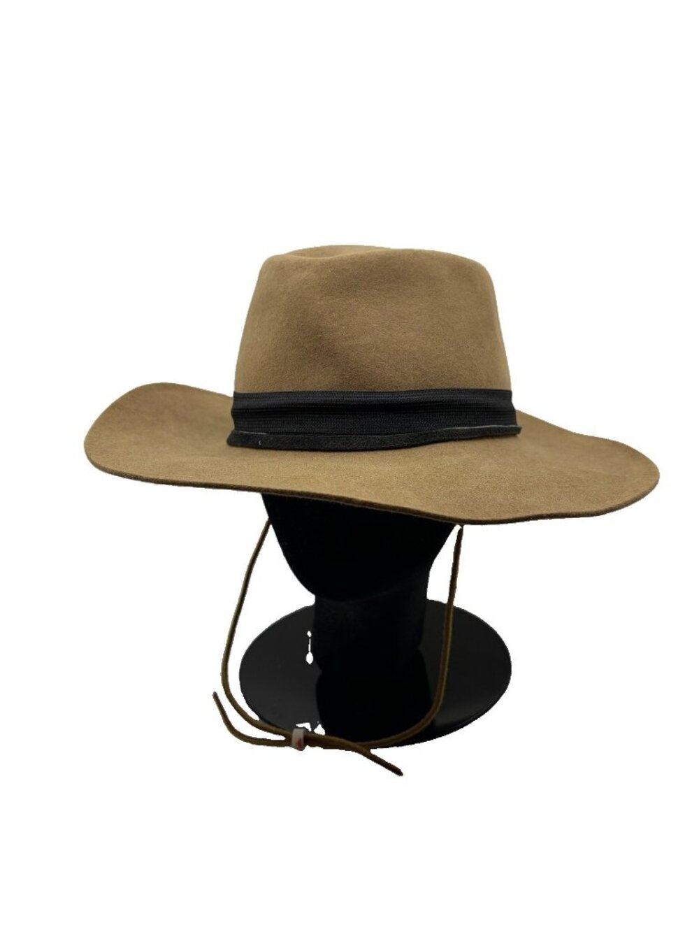 Akubra Snowy River Outback Trading Post Vintage Men's 7 1/8 57 Tan Felt Hat Cap